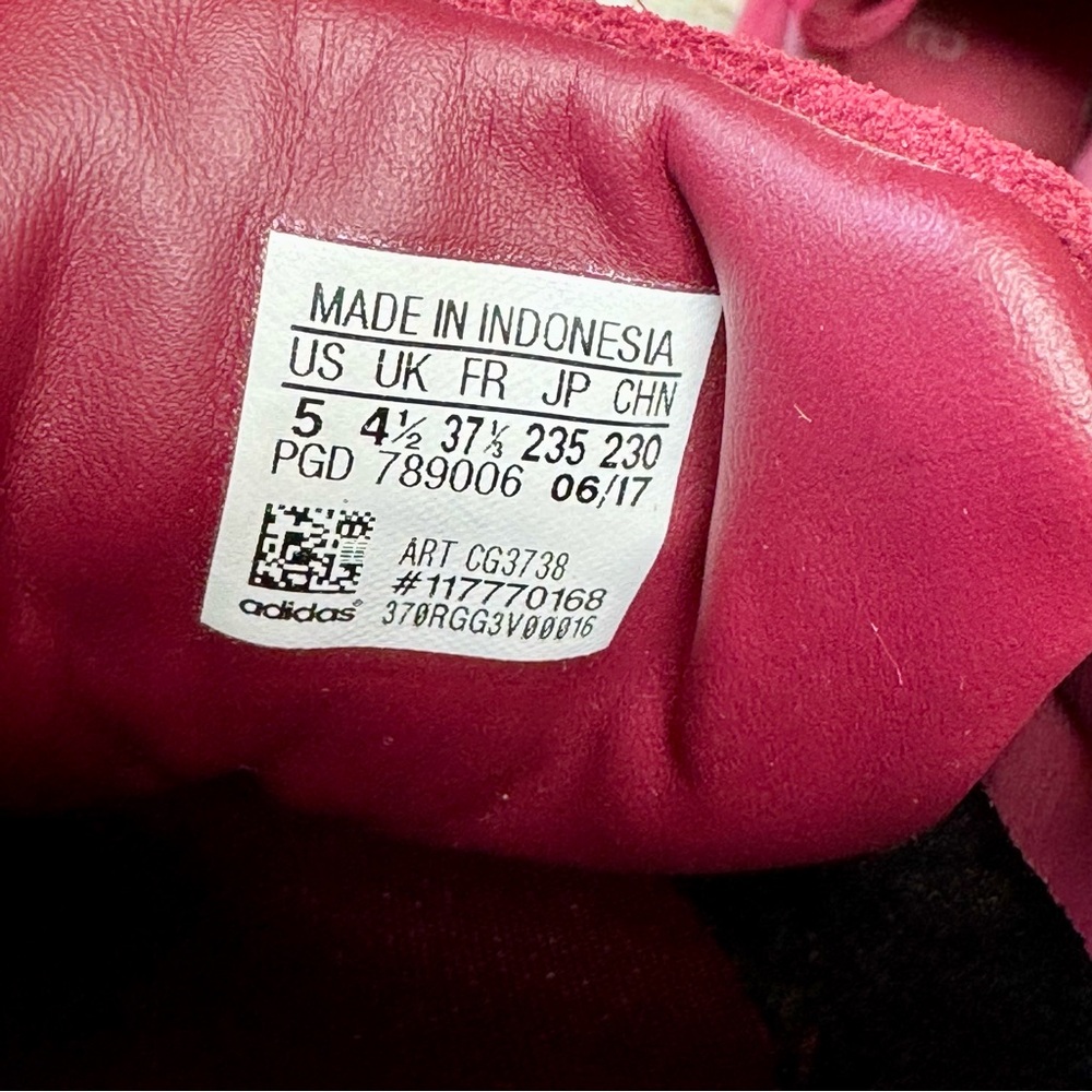 Women’s Adidas Burgundy Superstar Shoes | #Z10 - Picture 11 of 13